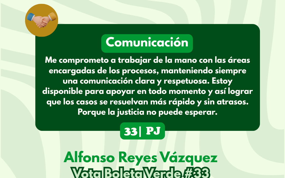 Compromiso con la eficiencia y el trabajo en equipo dentro del Poder Judicial